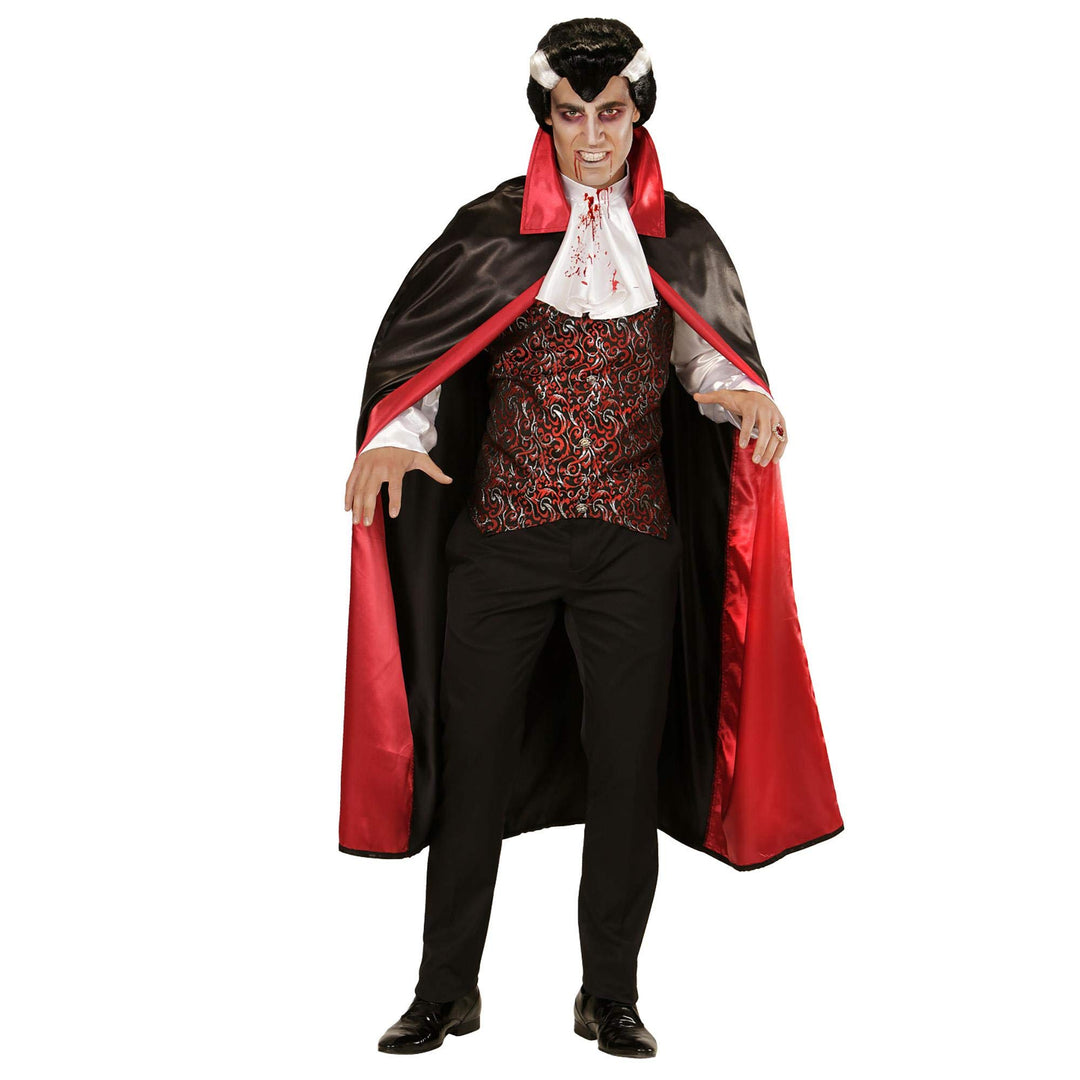"BLOODY VAMPIRE" (shirt with vest and jabot, cape) - (L), L