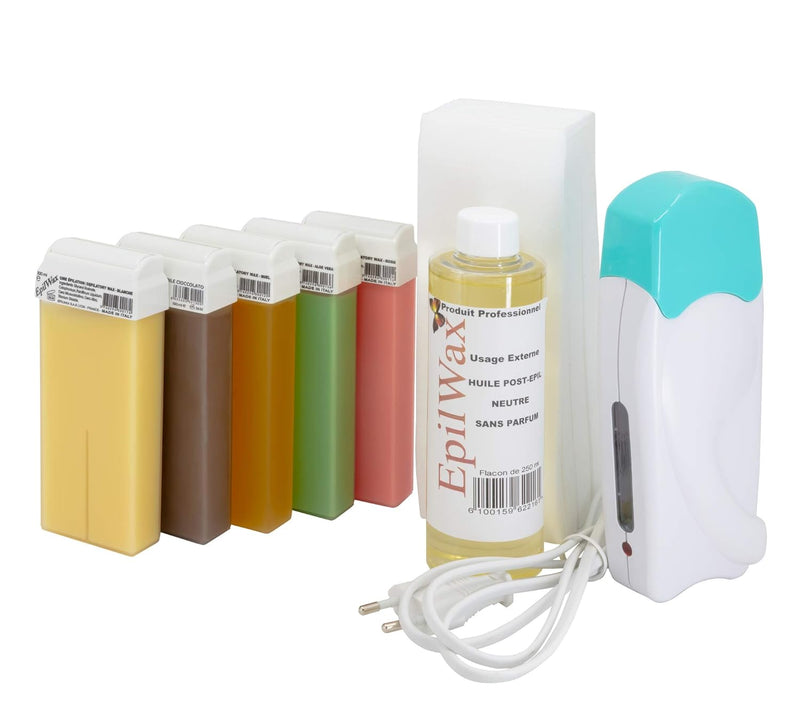 epilwax SAS – Kit d &apos;Hair Entnahme Solo Full/komplett zu La Wachs Einweg verschiedene Duft, mit