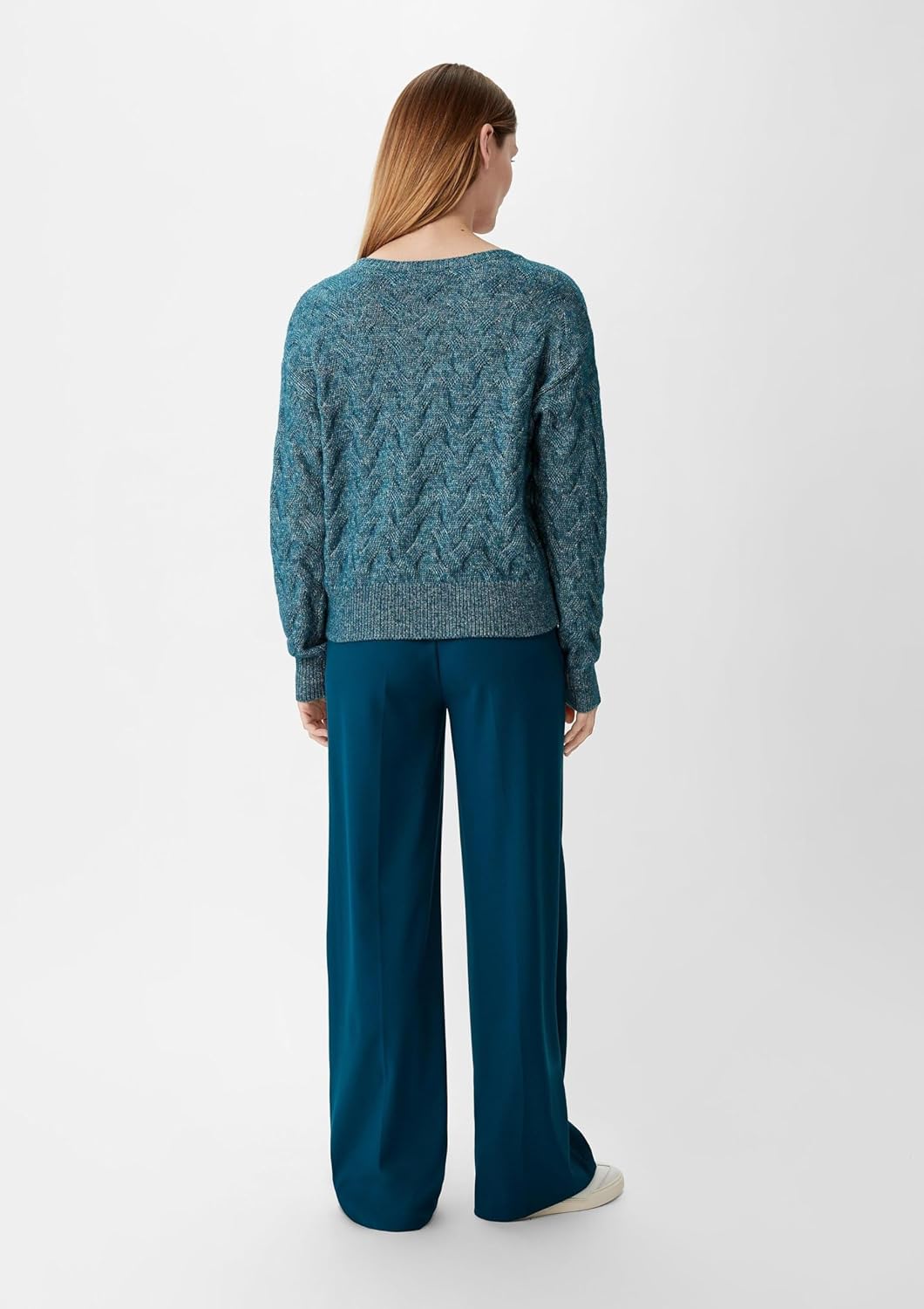 Comma Strickpullover mit Zopfmuster M 6904, M 6904