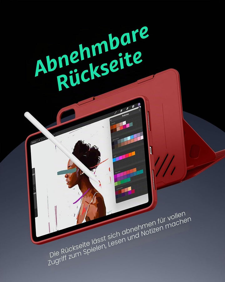 ESR Hülle für iPad Air 11 Zoll M4/M3/M2, iPad Air 8/7/6/5/4 (2026/2025/2024/2022/2020), drehbare Hül
