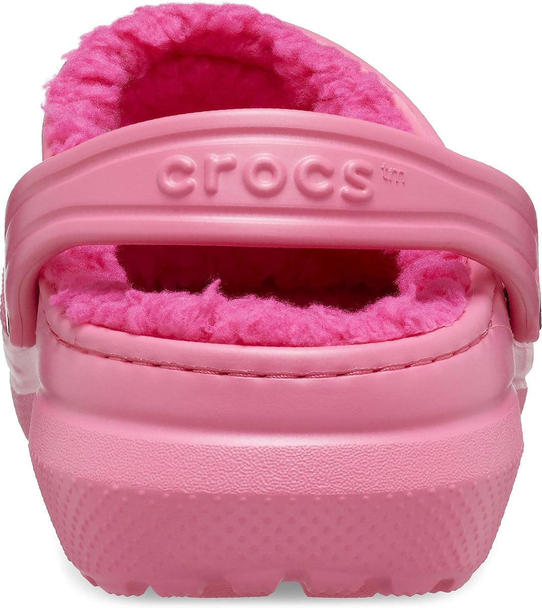 Crocs Unisex Kinder Classic Lined Clogs | Fuzzy SlippersHolzschuh 30 EU Hyper Pink, 30 EU Hyper Pink