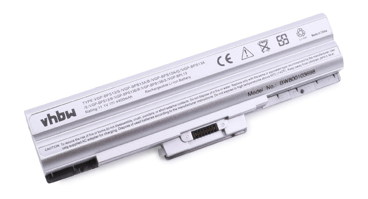 vhbw Akku kompatibel mit Sony Vaio VGN-AW11M/H, VGN-AW11S/B, VGN-AW11XU/Q, VGN-AW11Z/B Notebook (440