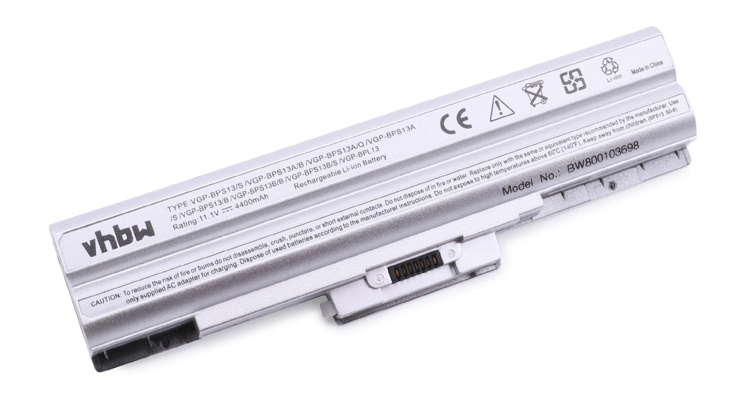 vhbw Akku Ersatz für Sony VGP-BPS13A/S, VGP-BPS13B/B, VGP-BPS13B/Q, VGP-BPS21, VGP-BPS21A für Notebo