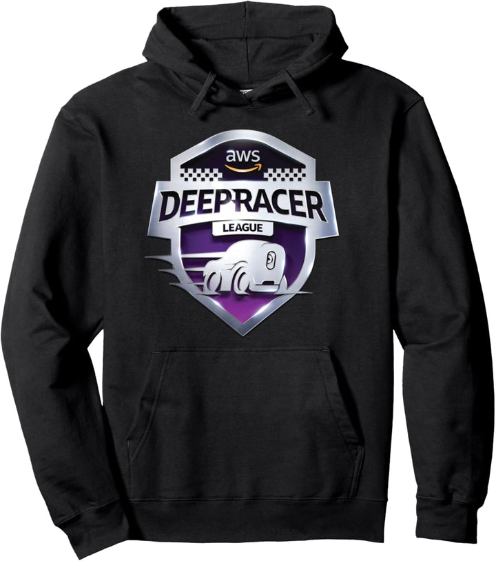 AWS DeepRacer Shield Front Pullover Hoodie