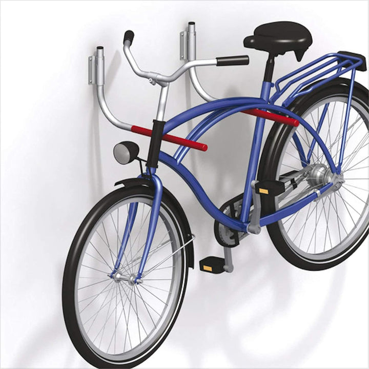 2er Set Fahrrad-Halter 270 x 550 mm Gerätehalter Fahrradhaken Fahrradhalter 2er Set - Fahrradhalter,