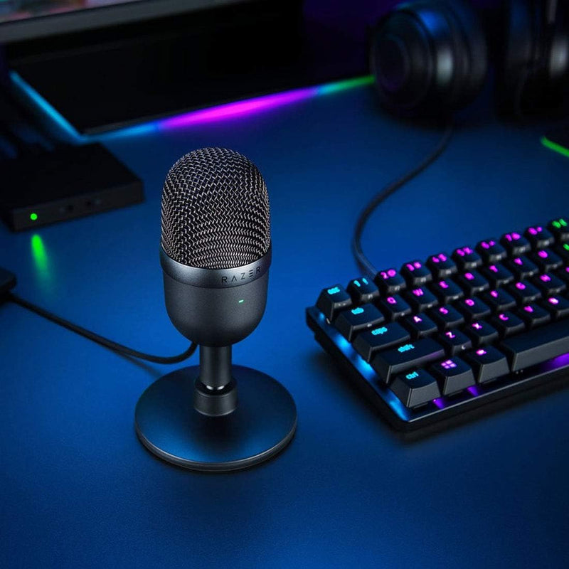 Razer Seiren Mini USB Kondensatormikrofon: für Streaming und Gaming am PC - Professionelle Aufnahmeq