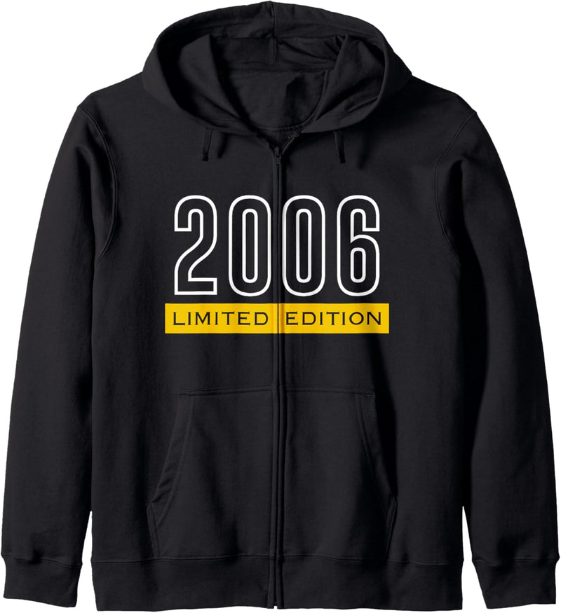 17. Geburtstag Junge Mädchen 17 Jahre 2006 Lustig Geschenk Kapuzenjacke