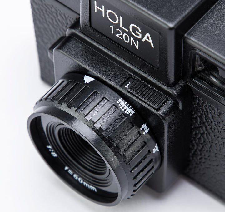 Anton & HOLGA 120N Rollfilm Camera Optical Glas Lens Set mit B+W Film 120er AK3-120N-BS, AK3-120N-BS