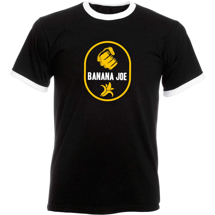 Banana Joe Original Premium Soccer Kontrast T-Shirt #2 S Schwarz/Weiss, S Schwarz/Weiss