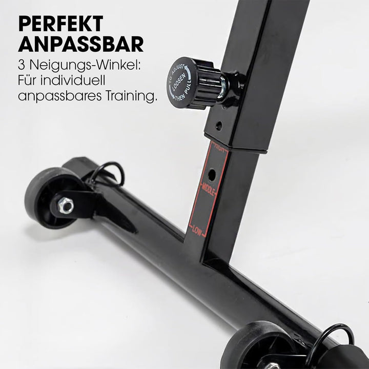 Kendox RowShaper - Rudergerät für Zuhause - Fitnessgerät für Cardio & Krafttraining - LCD Display -