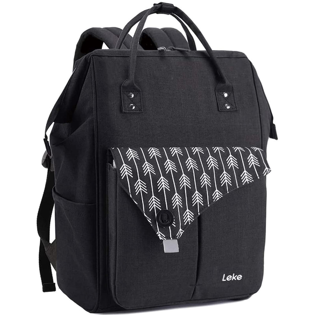 Lekesky Rucksack Damen für Schule Uni Reisen Freizeit Job mit Laptopfach & Anti Diebstahl Tasche, Sc
