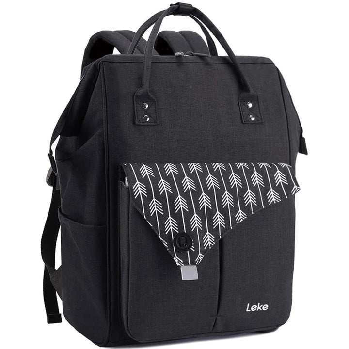 Lekesky Rucksack Damen für Schule Uni Reisen Freizeit Job mit Laptopfach & Anti Diebstahl Tasche, Sc