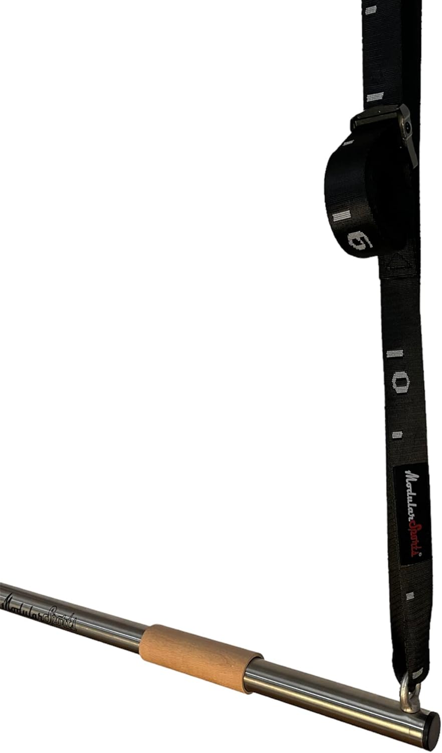 ModularSports SLIDE'N'ROLL rotierende Klimmzugstange aus Edelstahl/Klimmzugstange Outdoor und Indoor