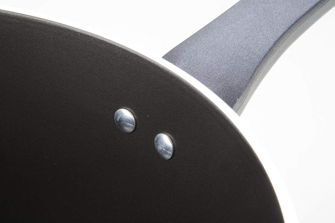 Prestige Duraforge Aluminium 3 piece saucepan set-Black Kochtopf, Schwarz 3-Piece, 3-Piece