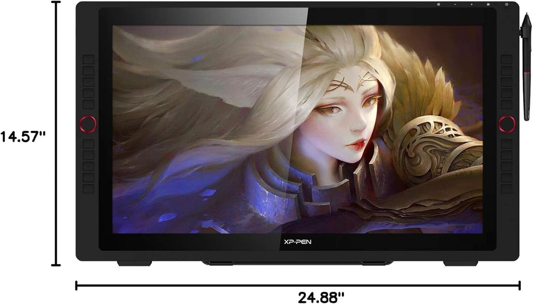 XP-PEN Artist 24 Pro Grafiktablett 2K QHD 23,8 Zoll Pen Display 90% Adobe RGB für digitale Bildbearb
