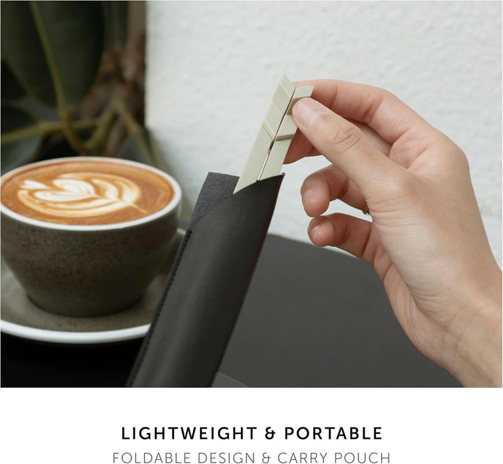 Native Union Fold Laptop Stand – Ultrakompakter, faltbarer & tragbarer Laptop-Ständer – Ergonomische