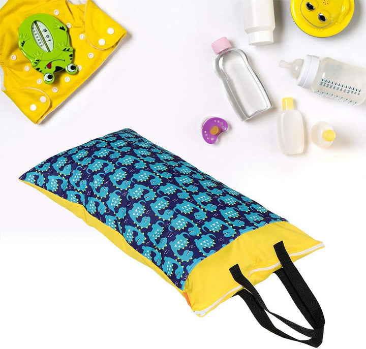 40x70 wasserdicht waschbar Wet Dry Bag grosse Kapazität Windel Windel Aufbewahrungstasche mit Griff