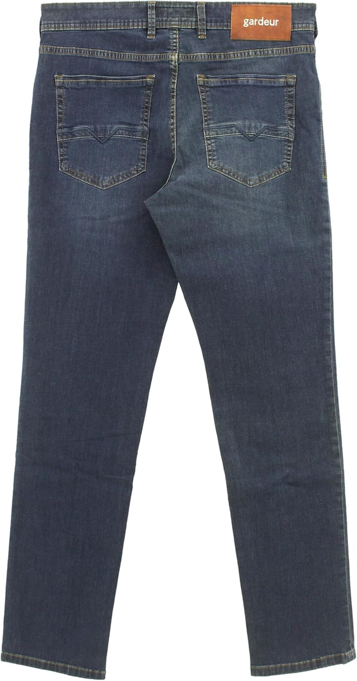 Atelier GARDEUR Herren Batu Move Lite Straight Jeans 32W / 32L Blau (Dunkelblau 167), 32W / 32L Blau