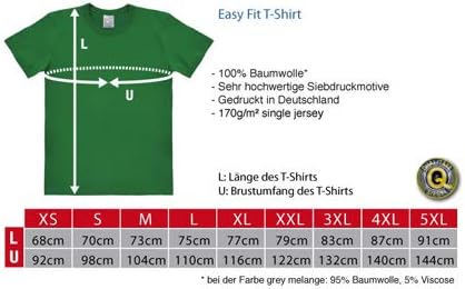 Logoshirt T-Shirt Yoda - Krieg der Sterne - Star Wars - Master Jedi - Rundhals Shirt schwarz - Lizen