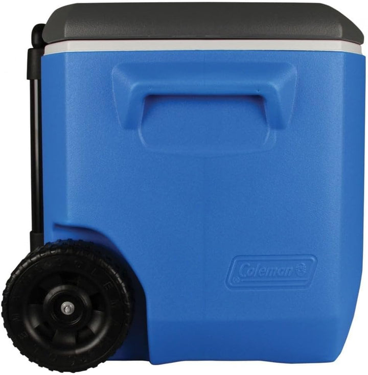 Coleman Performance 60QT Kühler mit Rädern, 56 l Blue 57 x 44 x 45cm