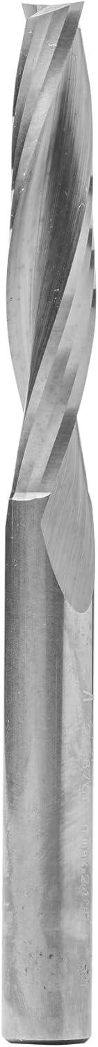 ENT 10031 Spiralnutfräser VHW, Schaft (S) 8 mm, Durchmesser (D) 8 mm, NL 42 mm, GL 90 mm D=8 / NL=42