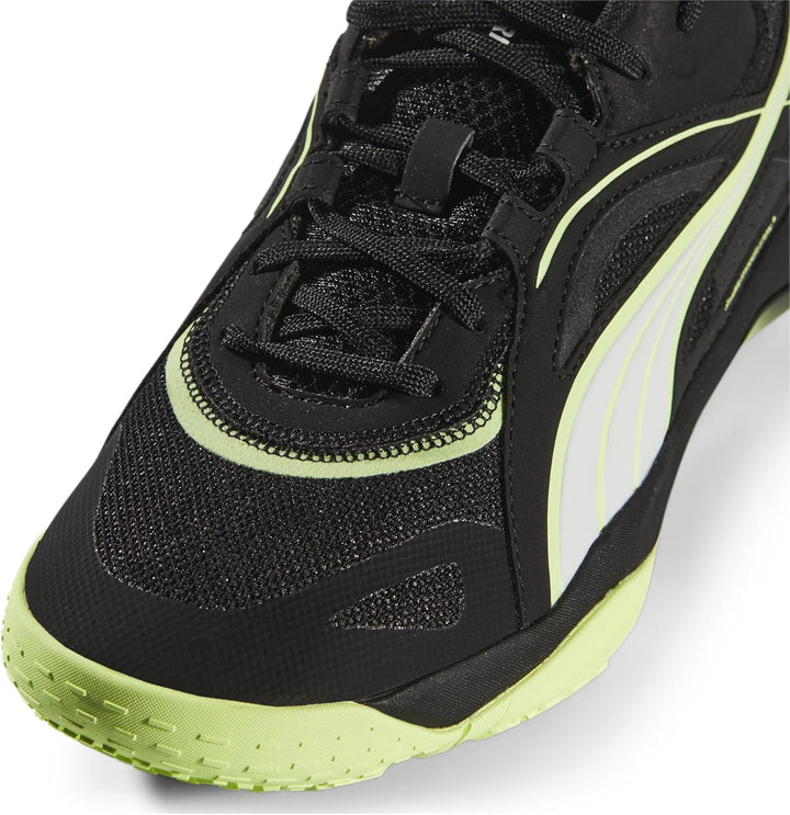 PUMA Unisex Solarstrike Ii Hallenturnschuh 36 EU Puma Black Puma White Fizzy Light, 36 EU Puma Black