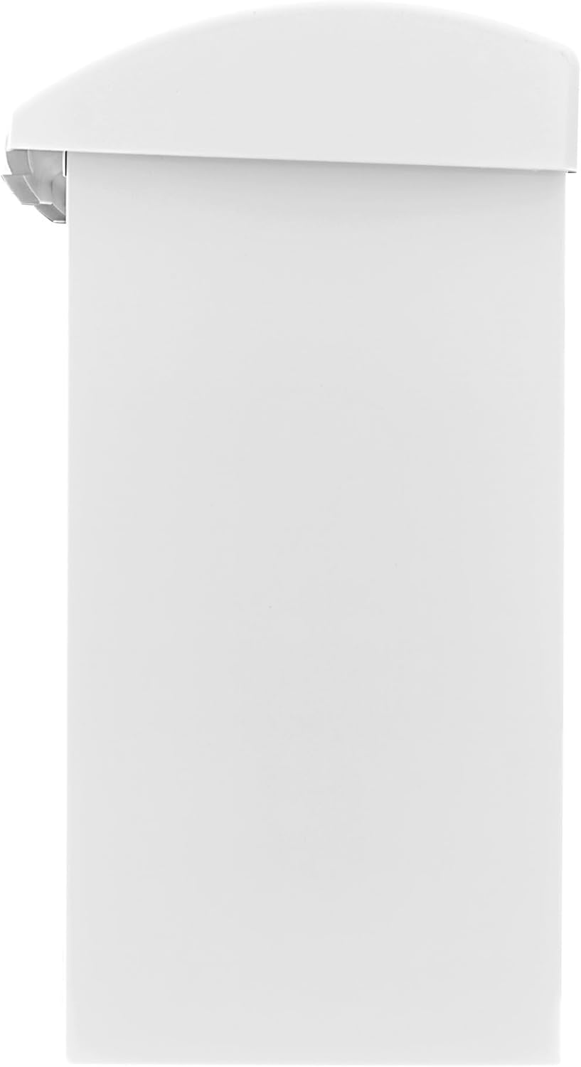 Burg-Wächter Briefkasten mit aufklappbarem Regendach, A4 Einwurf-Format, EU Norm EN 13724, Verzinkte