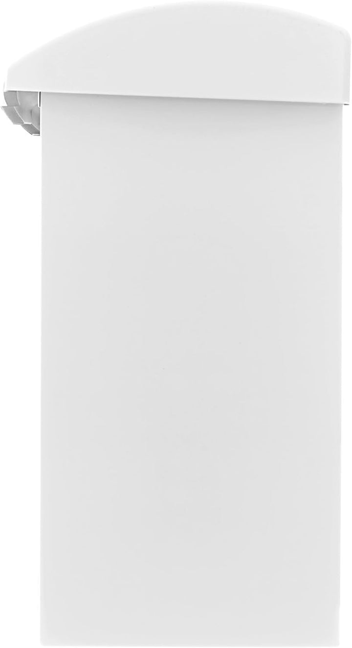 Burg-Wächter Briefkasten mit aufklappbarem Regendach, A4 Einwurf-Format, EU Norm EN 13724, Verzinkte