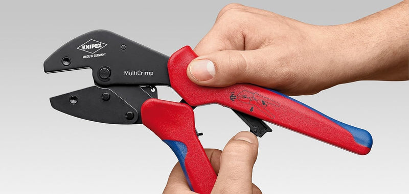 Knipex Crimpeinsatz für isolierte + unisolierte Aderendhülsen 97 39 09