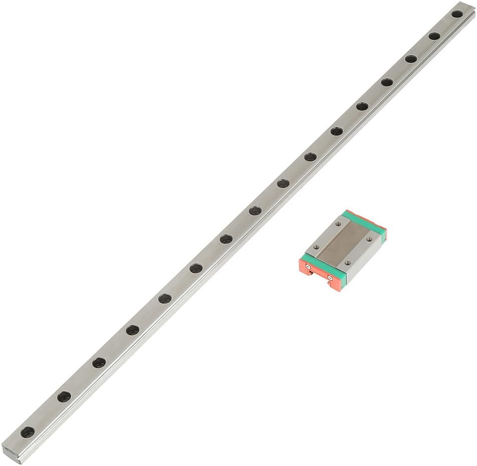 2 stücke LML12H Linearschienenführung LML12H 400mm Länge Linearschiene MGN12H Gleitblöcke Führungssc