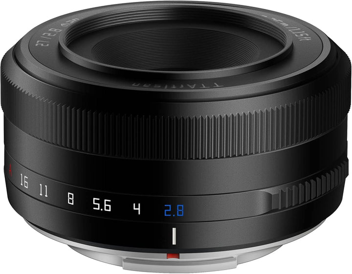 TTartisan APS-C AF 27mm F2.8 Autofokus-Objektiv für Fuji X Mount, Leichtes Design, Kompatibel mit Fu