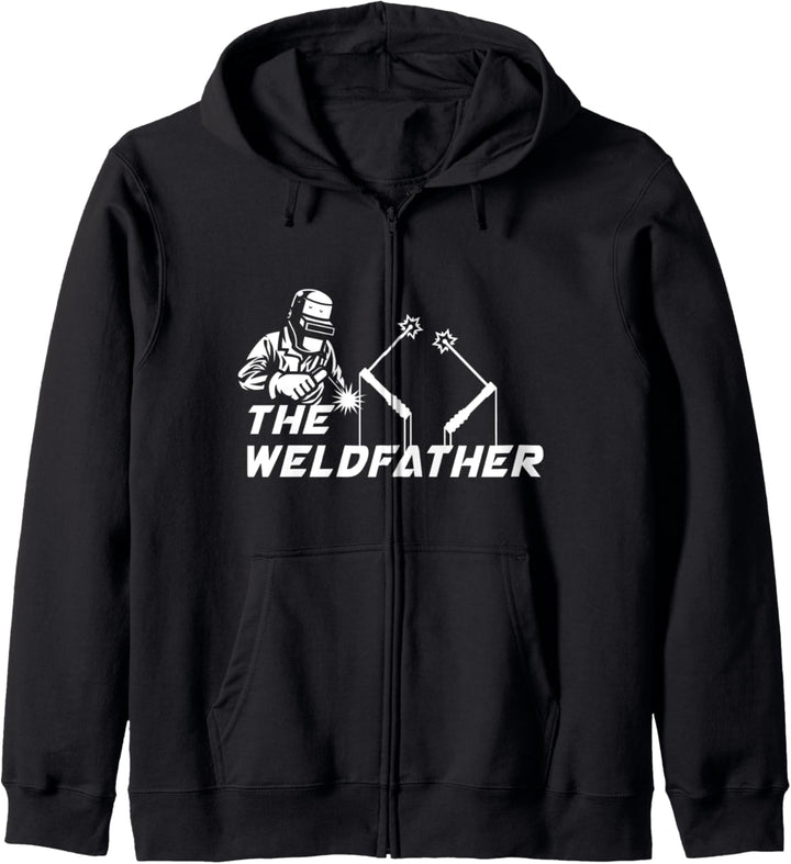 The Weldfather Schweissen Schweisser Schweissfachingenieur Kapuzenjacke