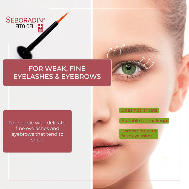 Seboradin Wimpern Serum Augenbrauen Lifting Aktivator Wimpernlifting Wachstum 6ML
