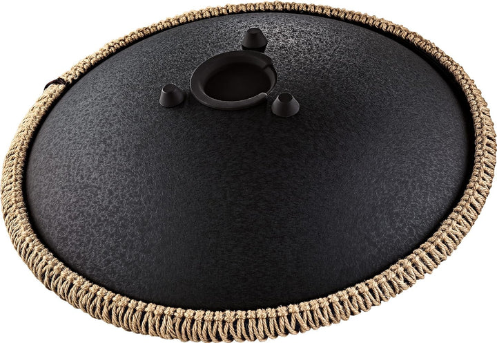 Sonic Energy 16" Oktavierte Zungentrommel – D Kurd – Schwarz – Für Meditation, Yoga, Percussion – In
