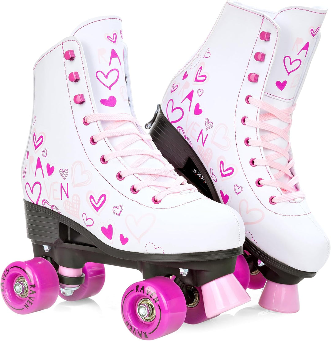 Raven Verstellbare Rollschuhe Roller Skates Trista/Serena - Kugellager Carbon Abec7 - SAS - Shock Ab