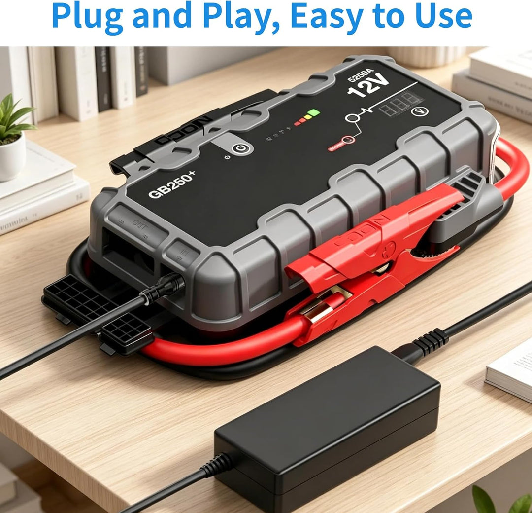 14V 4A 56W Ersatz Netzteil Ladegerät Kompatibel mit NOCO Genius Boost GB70 GB150 GB250+ GB251+ GB500