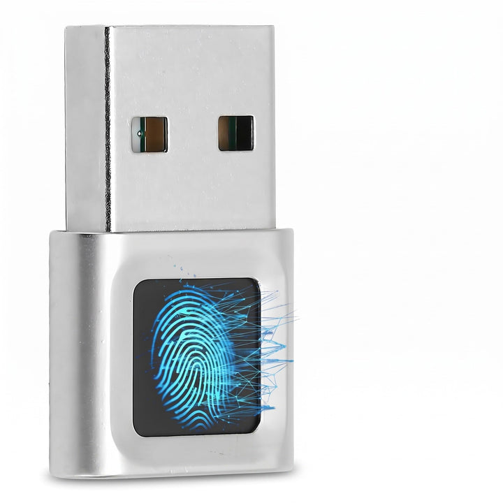 Bewinner USB-Fingerabdruck-Schlüsselleser, Hello-Fingerabdruck-Scanner, 360-Grad-Touch-Schnellabglei