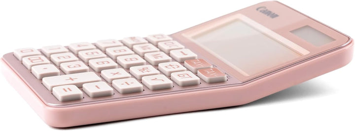 Canon KS-125KB Taschenrechner (Solar- und Batteriebetrieb, 12 Stellen) Rosegold, Rosegold
