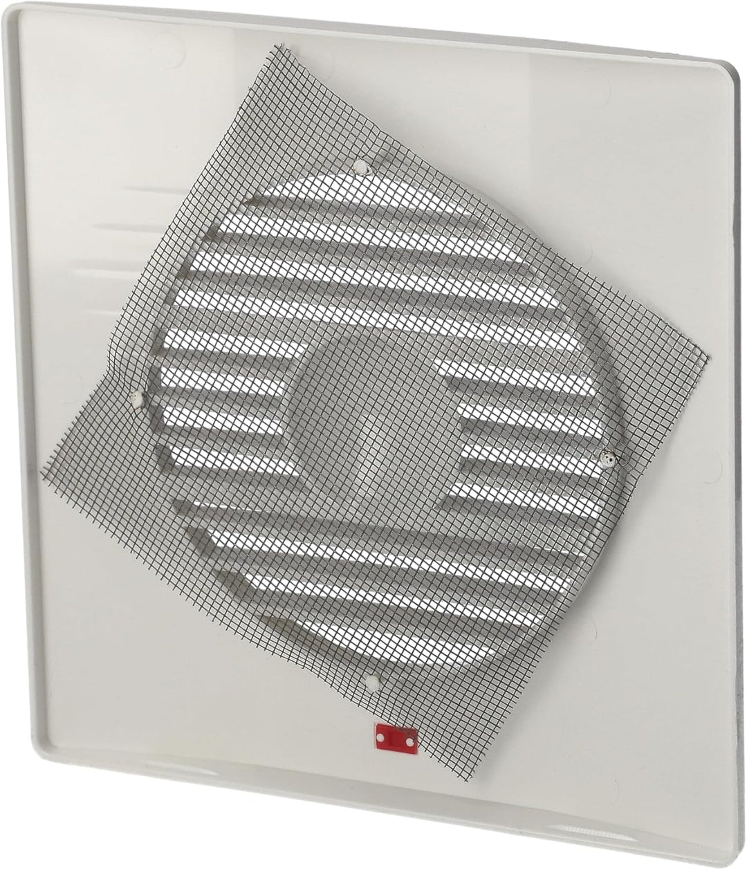 Badlüfter 120 mm Weiss 15 W CLASSIC - Leiser Wandlüfter aus ABS mit Filter 47 dB, Luftleistung 120 m