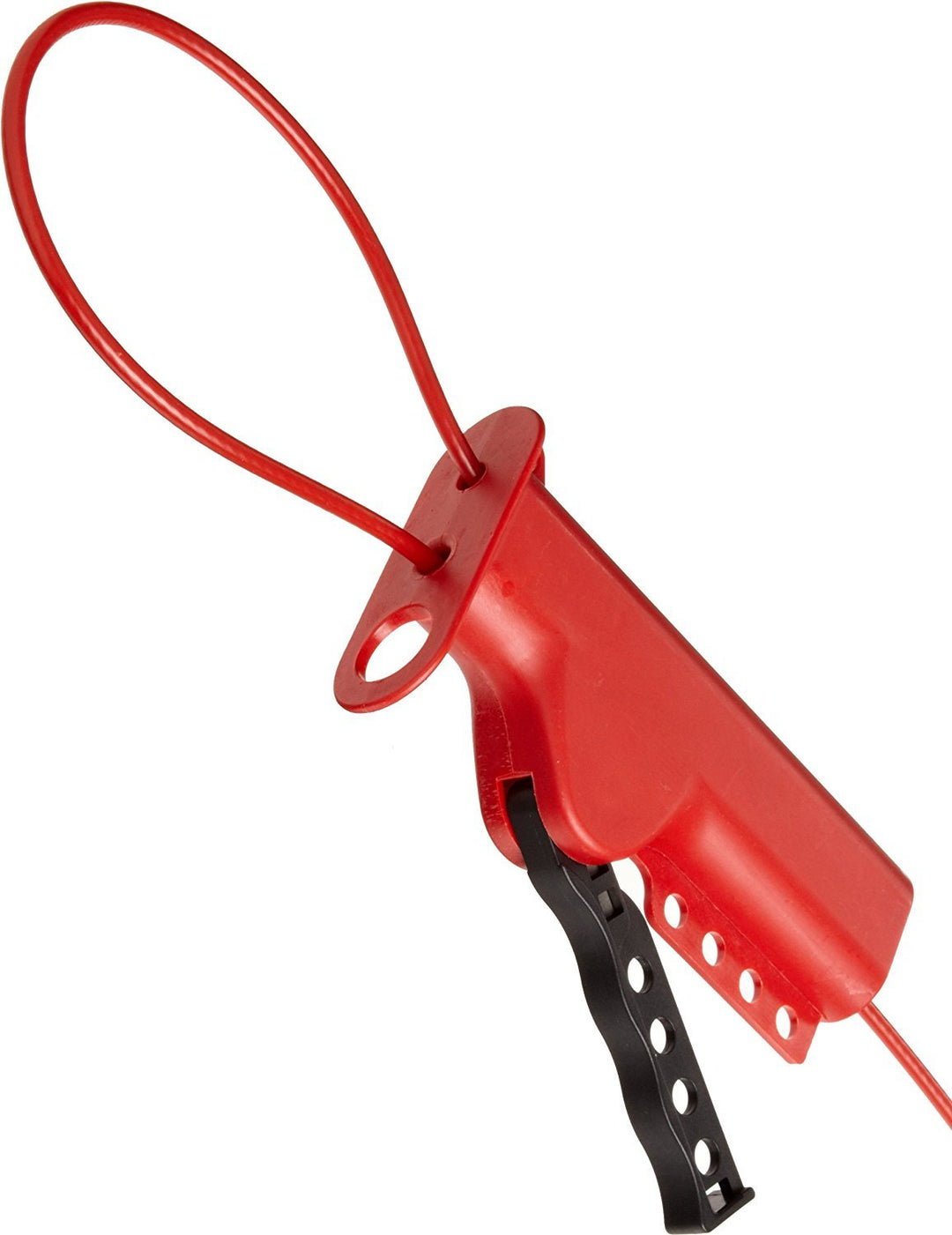 Vielseitiges Kabelverriegelungssystem, 82 mm x 152,40 mm x 2,44 m x 32,40 mm, Rot