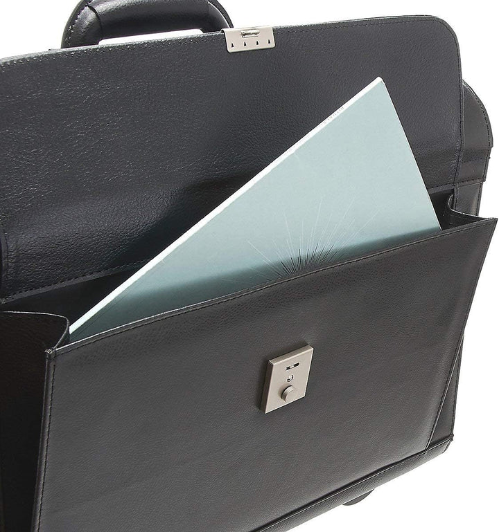 D&N Business Line Pilotenkoffer, 45 cm, 38L, schwarz