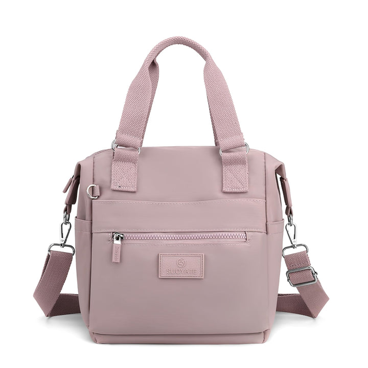 DIRRONA Beiläufig Damen Umhängetasche Multi Pocket Multi Fach Crossbody Bag Mittelgrosse Umhängetasc