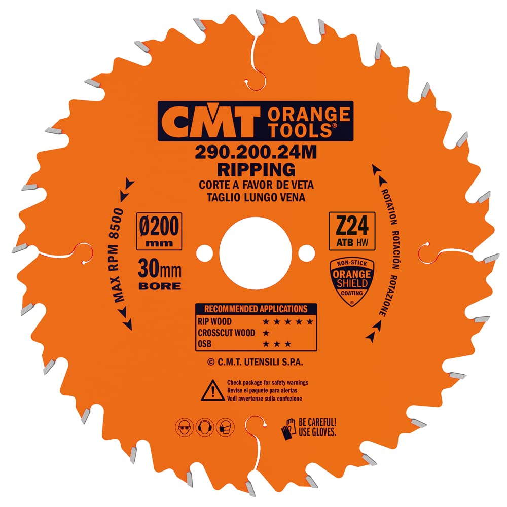 Cmt 290.200.24 M Ripping Klinge d-200 B-30 K-2,8 p-1,8 24 mm
