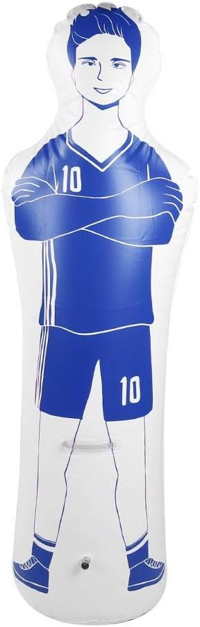 1,6 m Fussballtraining Dummy Freistoss Verteidiger Wand PVC Boxsack für Fussball Praxis Boxtraining