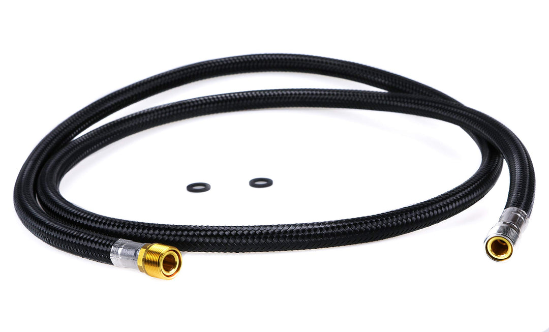 Blanco Brauseschlauch Nylon schwarz mit Dichtung 0165