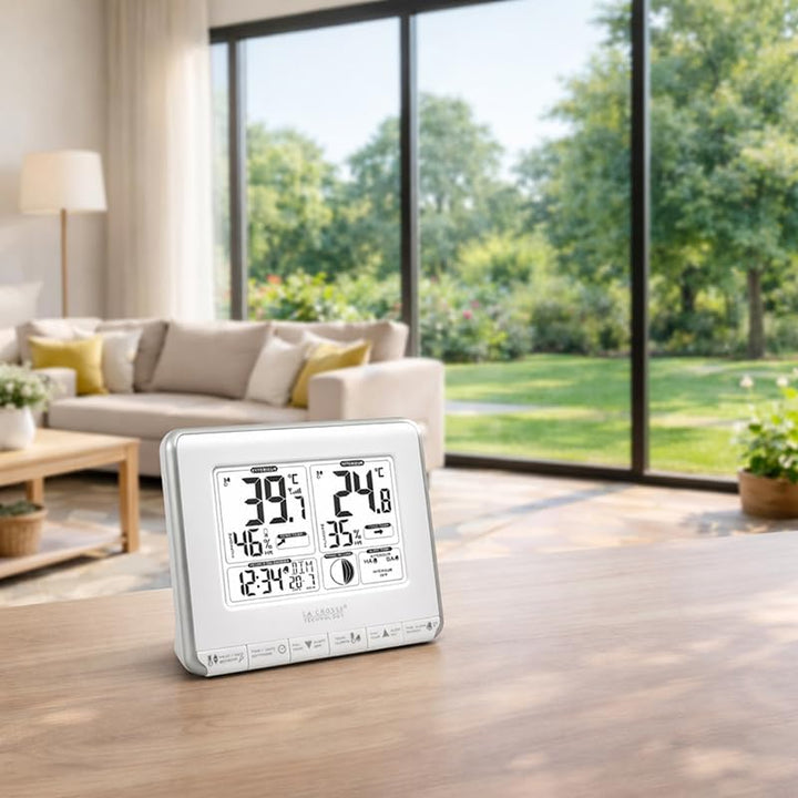 La Crosse Technology WS6812 Wetterstation, Farbe Silber