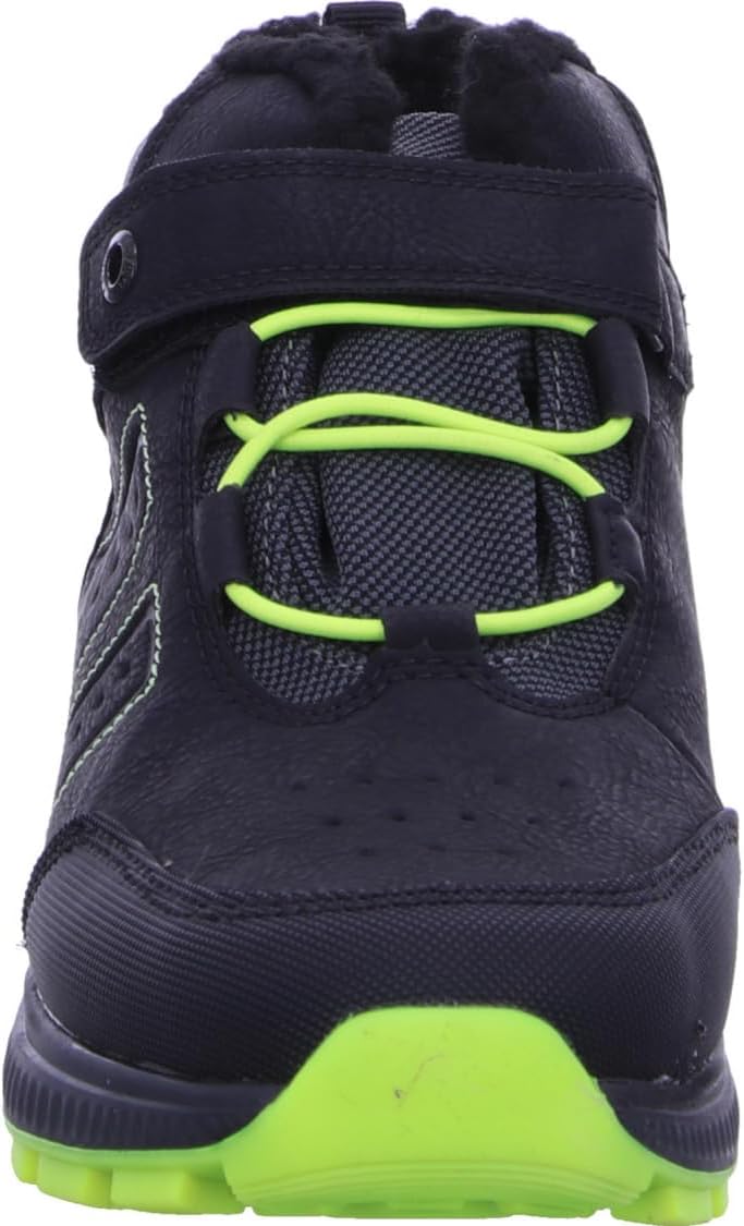 s.Oliver Jungs Sneaker hoch mit Klettverschluss Gefüttert 34 EU Schwarz, 34 EU Schwarz