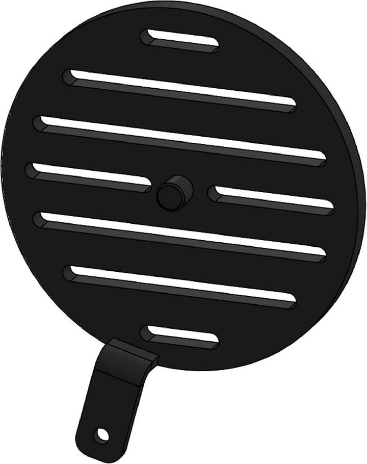 Kaminrost/Ascherost Rund Ø 180 x 10 mm passend für Justus ** Kaminöfen inkl. Modellübersicht - Asche