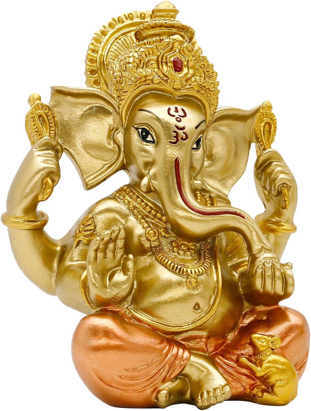 bangbangda 15,2 cm Ganesh Statue Hindu Gott Lord Ganesha Figuren für Diwali Geschenke Indischen hoch