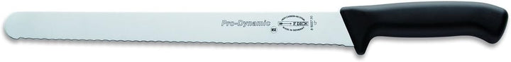 Dick Aufschnittmesser Pro-Dynamic mit Wellenschliff in schwarz